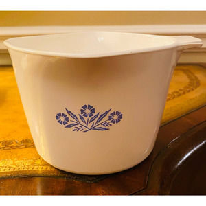 Corningware Cornflower Blue Saucemaker Measuring Cup Batter Bowl 1Quart P-55-B